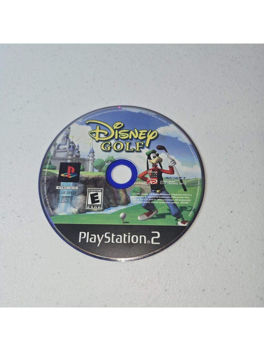 Playstation 2 DISNEY GOLF (PS2) DISC ONLY- NO CASE Goofy